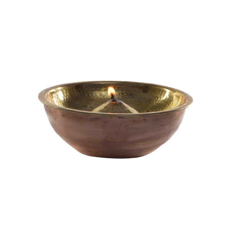 Lift Top Lau Diya Br Oil Lamp Anantaya