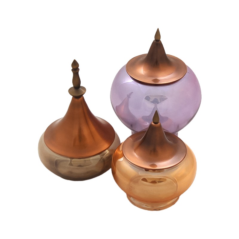 Spire Jewel Jar Set Of 3 Anantaya