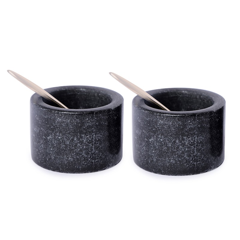 Marble Salt Cellar Set Of 2 NikkisPride