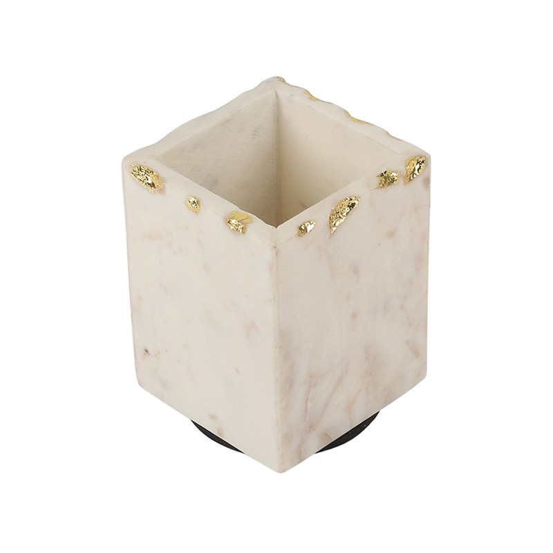 Marble Tumbler With Gold Foil Work NikkisPride