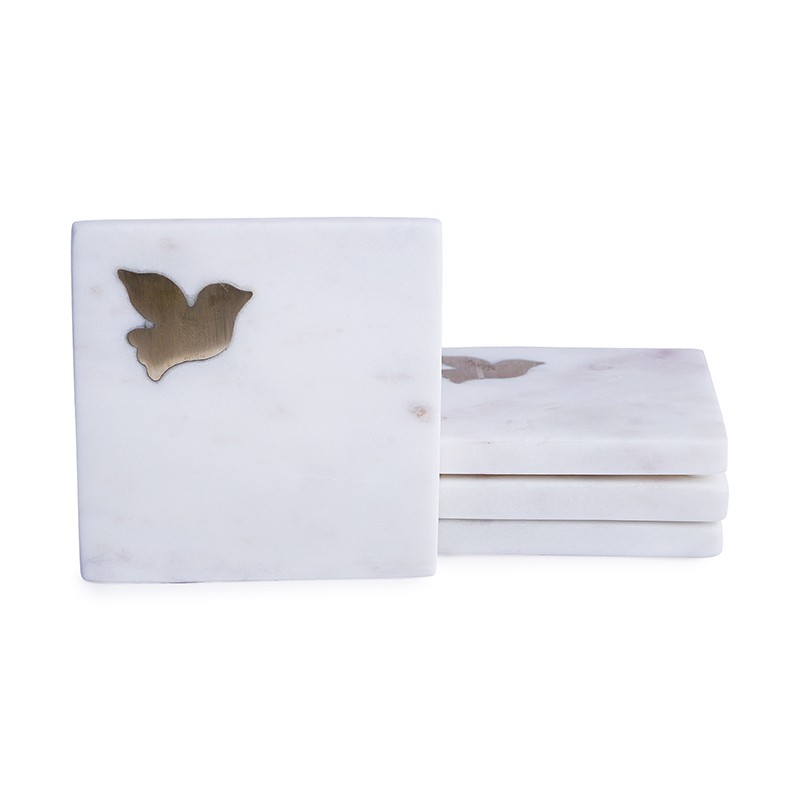 Square Small Bird Set Of 4 NikkisPride
