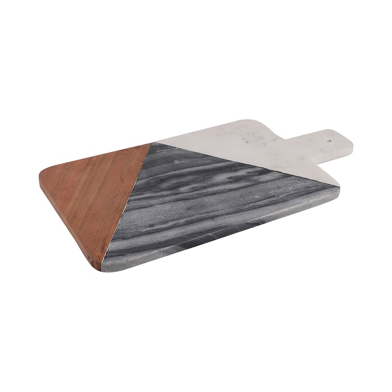 White Black And Wood Triangle  - NikkisPride