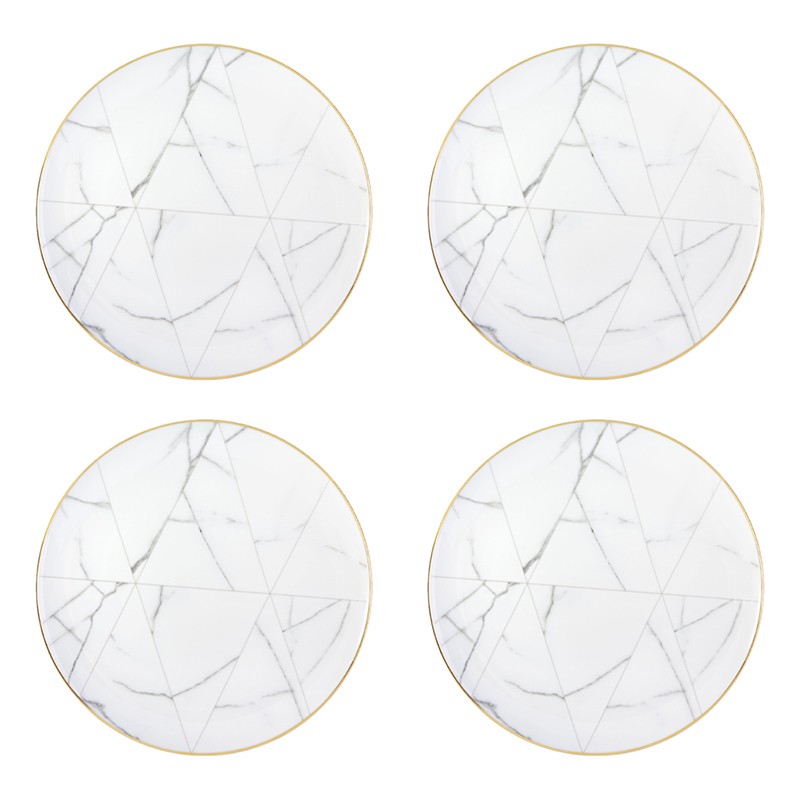 Set of 4 Dinner Plate Carrara Vista Alegre