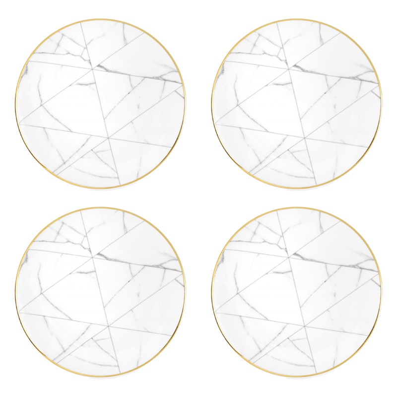 Set of 4 Bread & Butter Plate Carrara Vista Alegre