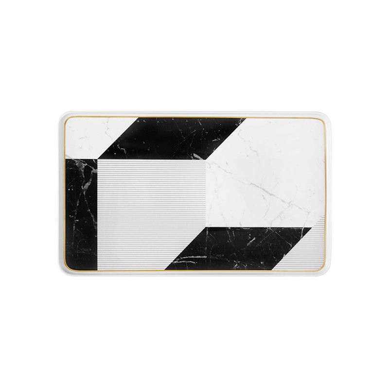 Large Rectangular Platter Carrara Vista Alegre