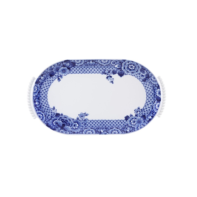 Large Oval Platter Blue Ming Vista Alegre