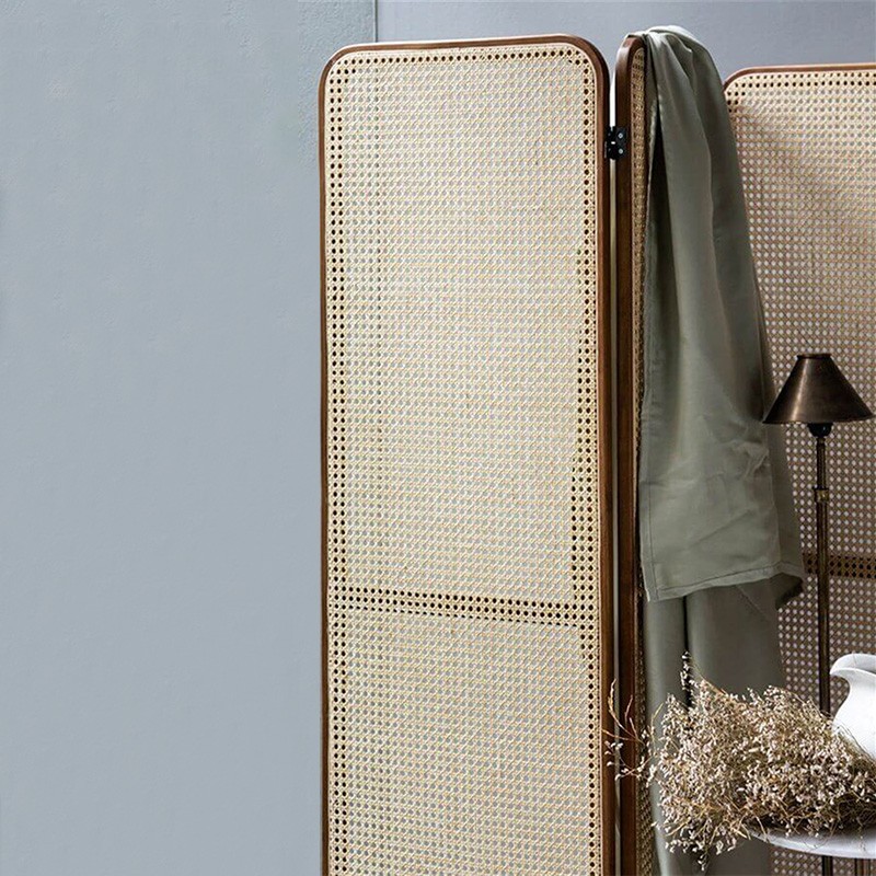 Rattan Folding Screen Lagu