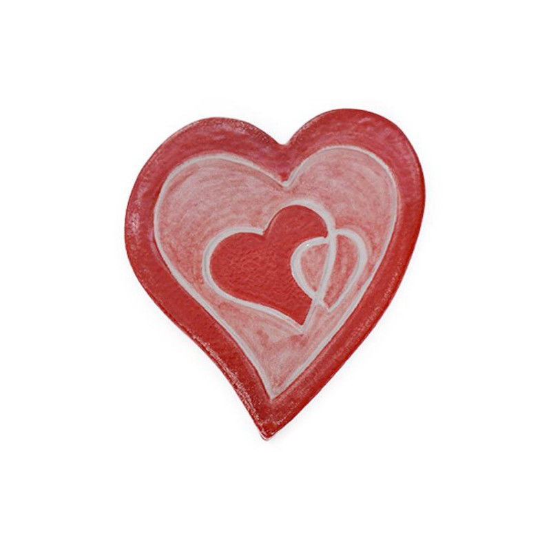 Decoration Faded Hearts  - Mavi Ceramica