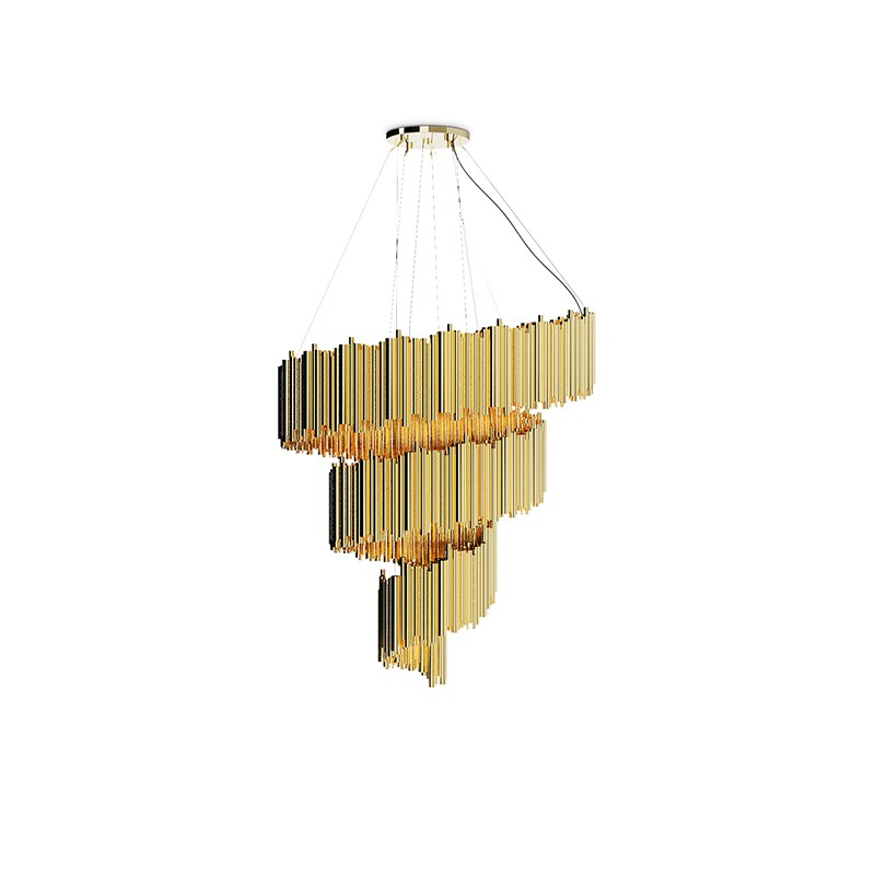 Brubeck Spiral Suspension Mid-Century Club