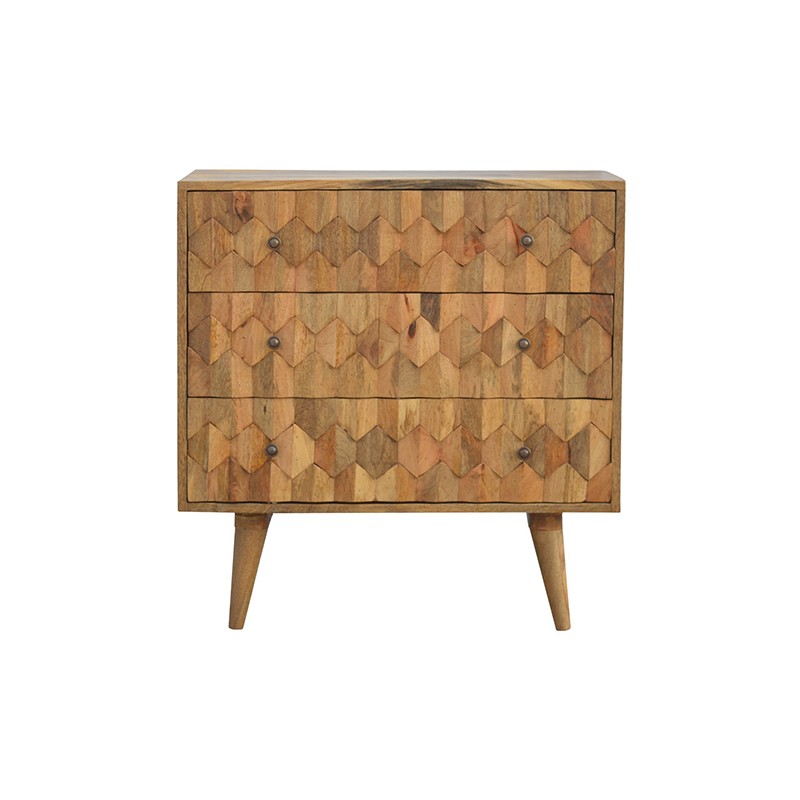 Pineapple Carved Chest Artisan Furniture