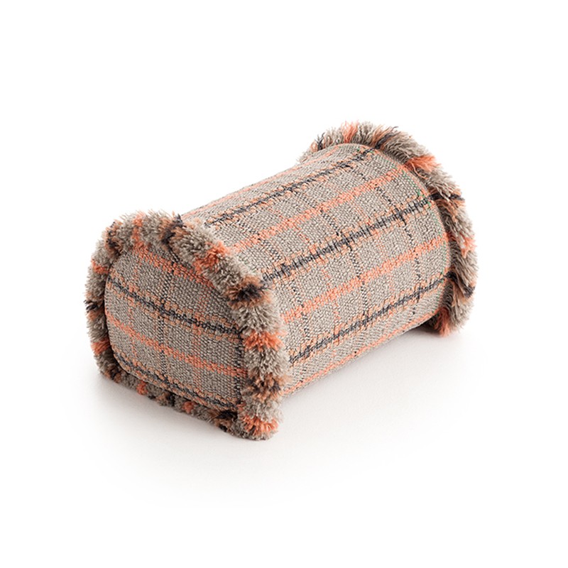 GL Big Roll Tartan Terracotta  - Gan Rugs 
