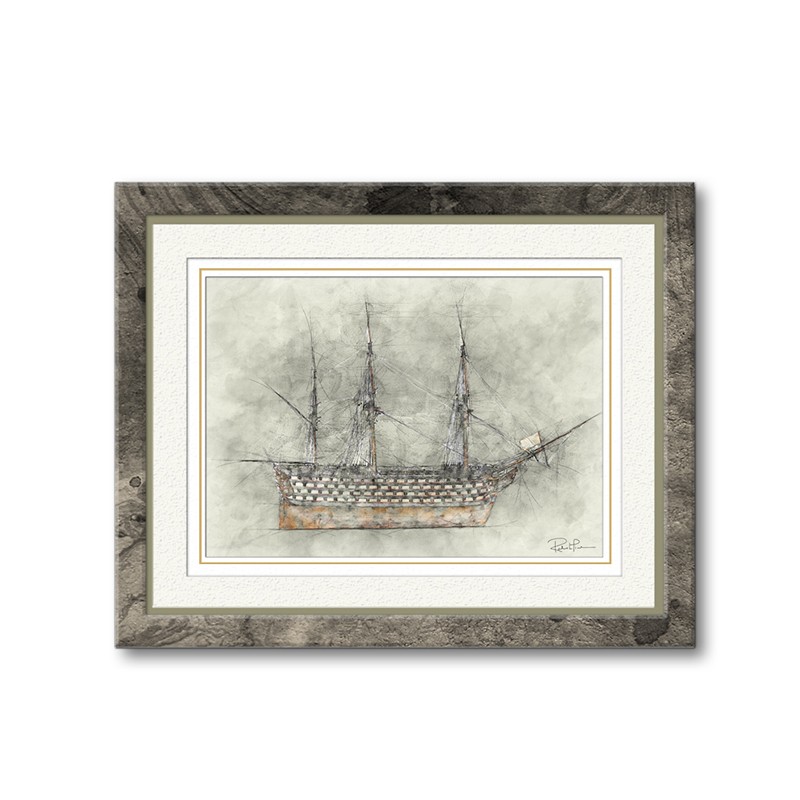 Vintage Ship 12 Easels & Tripods
