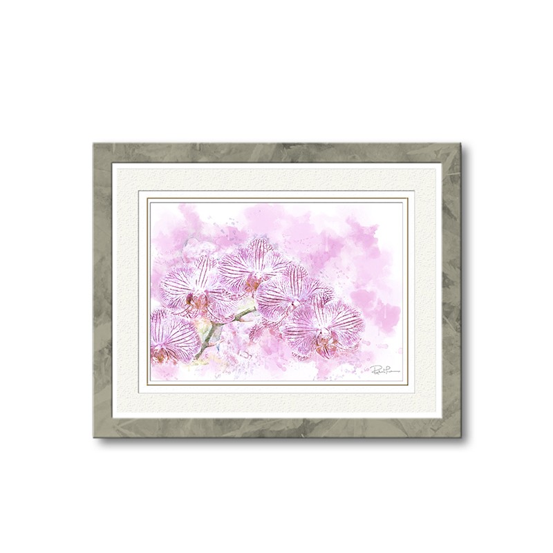 Watercolor Orchids 1 Easels & Tripods