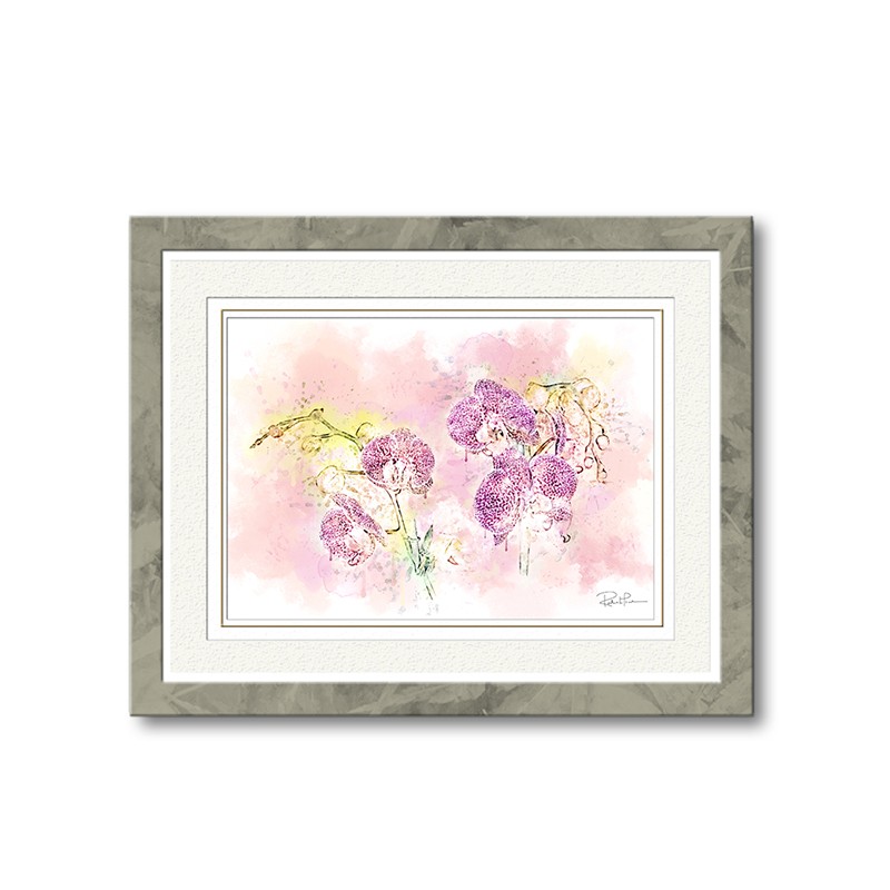 Watercolor Orchids 19 Easels & Tripods