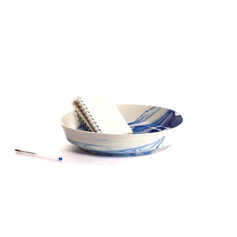Pigments And Porcelain Bowl Vij5