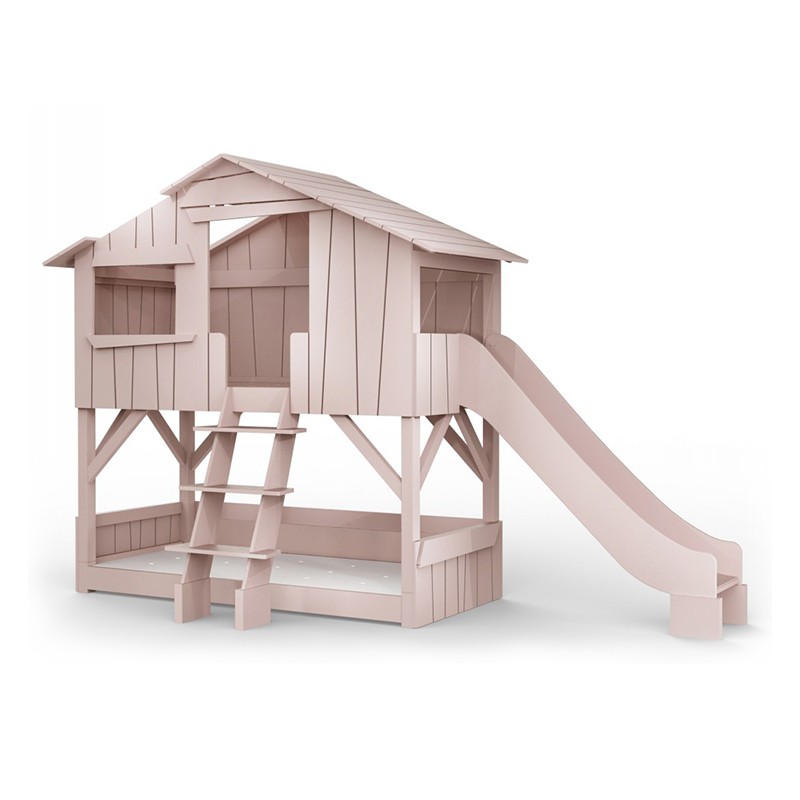 Threehouse Bunk Bed And Single Slide Mathy by Bols
