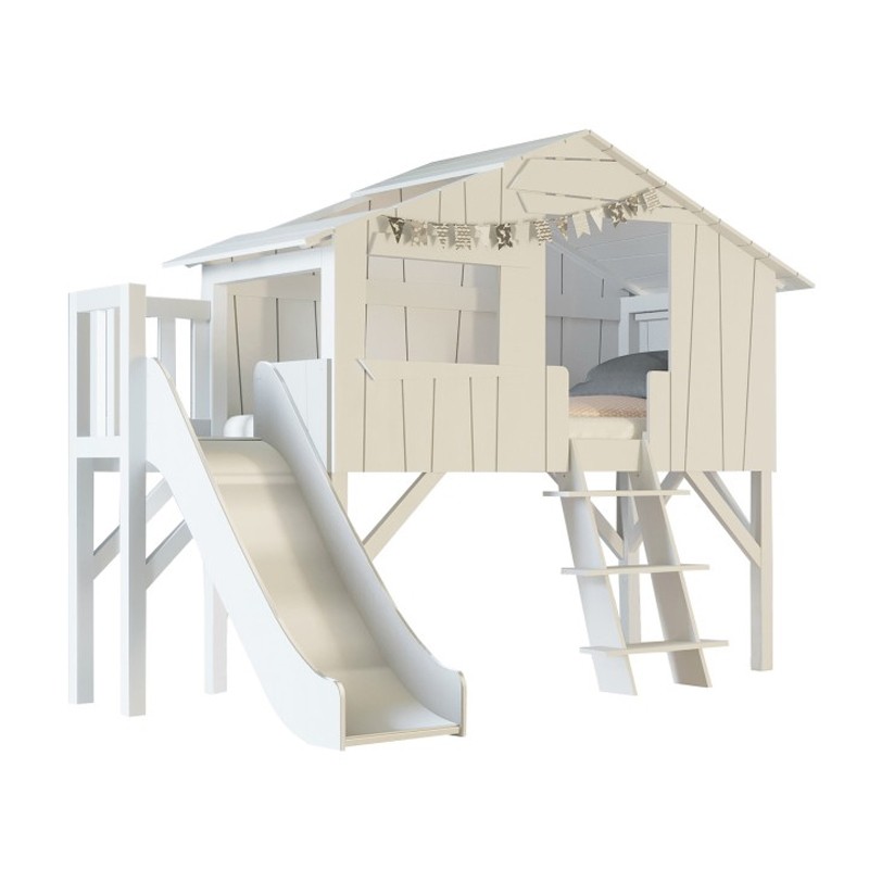 Threehouse Single Bed And Slide Mathy by Bols