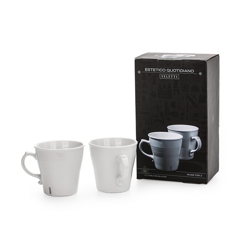 Estetico Quotidiano Set of 2 Mugs Seletti