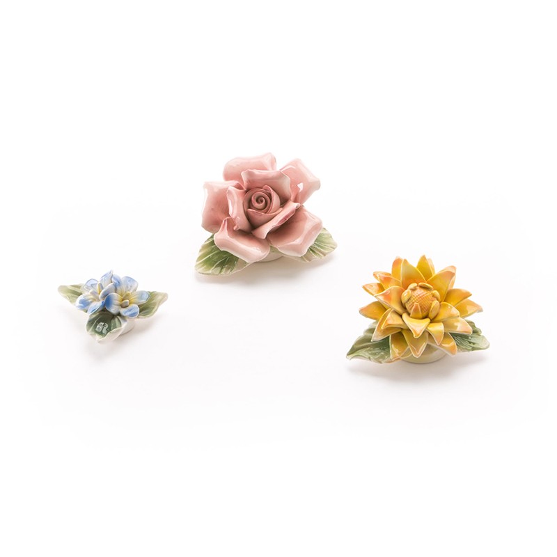 Flower Attitude The Magnets Set of 3  1 Seletti