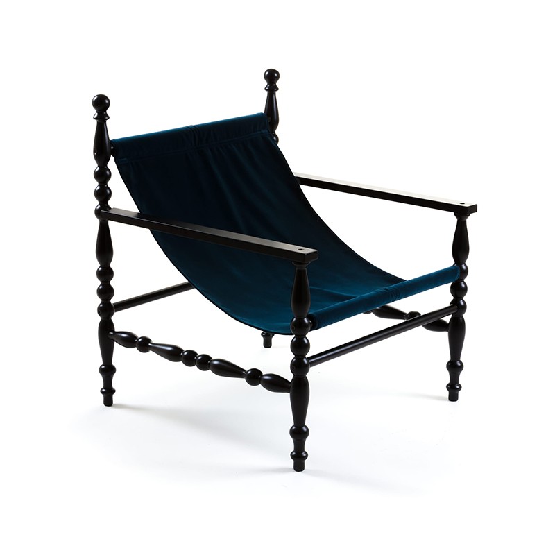 Heritage Armchair Blue Seletti