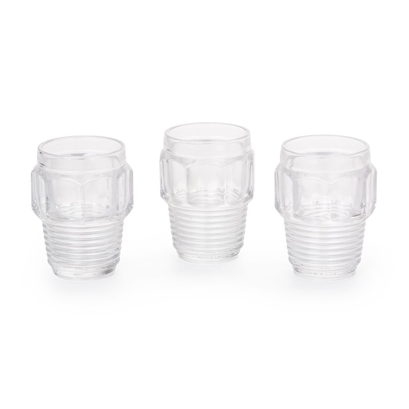 Machine Collection Drinking Glass Set of 3 Seletti