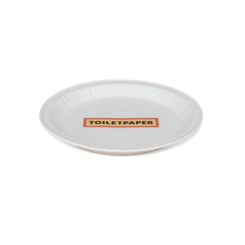 Toiletpaper for Estetico Quotidiano The Dessert Plate Seletti