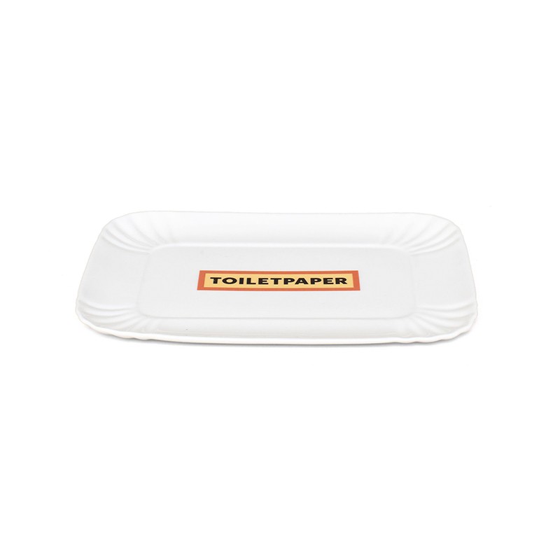 Toiletpaper for Estetico Quotidiano The Medium Tray Seletti