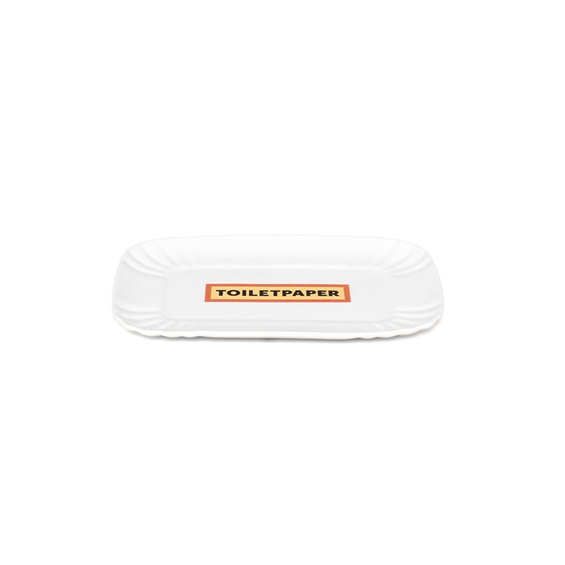 Toiletpaper for Estetico Quotidiano The Small Tray Seletti