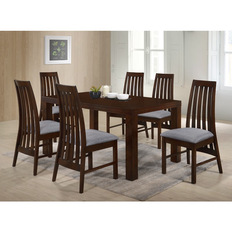 Sino Dining Set With Virginia Table Golden Tech