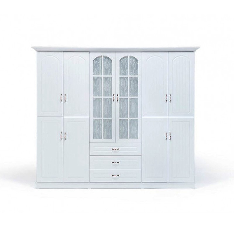 Alara Wardrobe with 10 Doors and 3 Drawers Ider