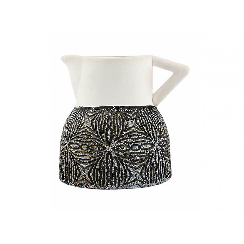 Soil Cream Coffee Decorative Jug 2 Ak FV0032 Ider