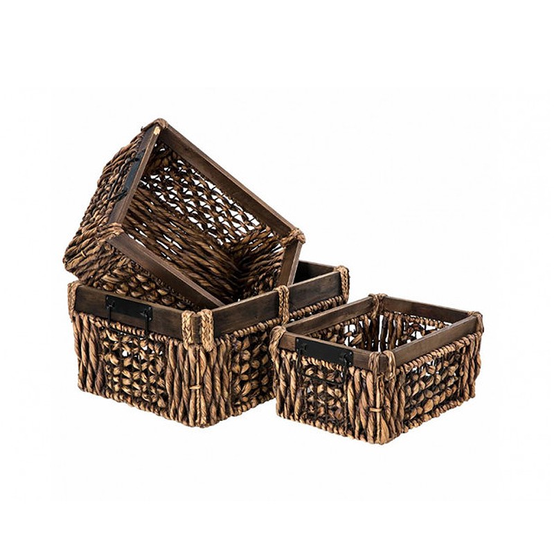 Vitale Ha Long 3 Pack Square Basket Ak EA0002 Ider