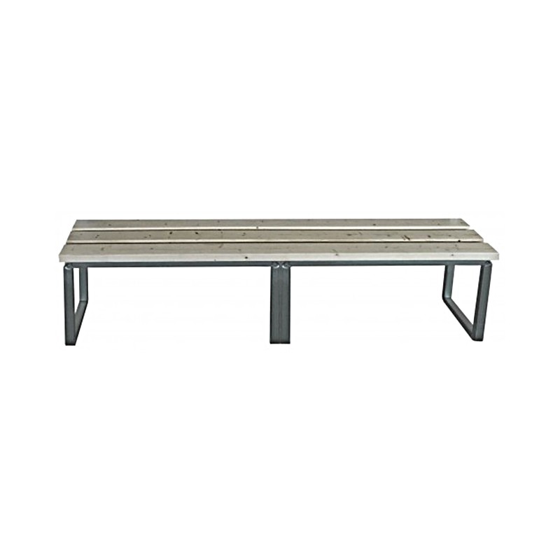 Sports Bench With Wooden Slats Castellani