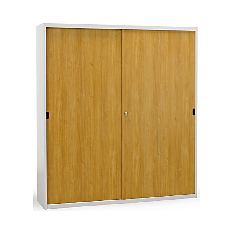 Varnished Metal Cabinet For Operative Office Castellani